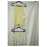 Sonoma Sleepwear tank and shorts size xl