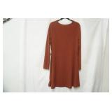 NWT Dress L Rust colored