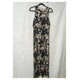 Loft Maxi Dress black /white size sleeveless