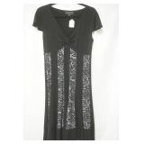 Connected apparel Size 8 black with print