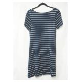 Kindred Bravely Blue striped dress size M