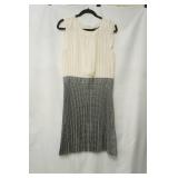 NWT DKNY Ivory and black skirt dress size 10