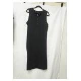 Sonoma Black sleeveless dress size L