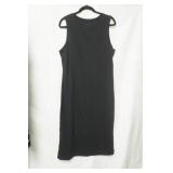 Sonoma Black sleeveless dress size L