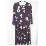 Ann Taylor Wine Plum colored dress size 10