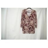 Paisley  Shirt size M