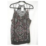 Maurices Black Halter top size xl?