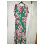 Colleen lopez Floral floor length dress size 2x