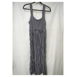 Gap strap striped dress size s