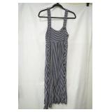 Gap strap striped dress size s