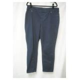 Chicos  Perfect stretch  ankle length blue size 2