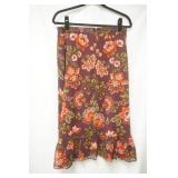 NWT Loft Marron print skirt size 10