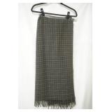 A.Giannetti long black skirt 70 % wool size 6