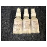 3 Bottles Of Organic 17 Green Tea & Hyaluronic Serum