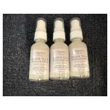 3 Bottles Of Organic 17 Green Tea & Hyaluronic Serum