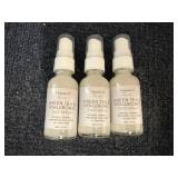 3 Bottles Of Organic 17 Green Tea & Hyaluronic Serum