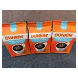 3 Bags Of Dunkin Fench Vanilla Coffee