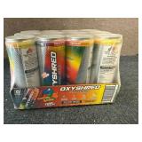 12 Cans Of Oxyshred Ultra Energy Drinks