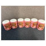 6 Jars Of Pink Lemonade Powder