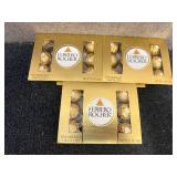3 Boxes Of Ferrero Rocher