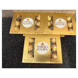 3 Boxes Of Ferrero Rocher