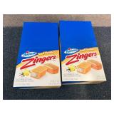 2 Boxes Of Hostess Vanilla Zingers