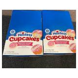 2 Packs Of Hostess Frosted Sugar Cookie Cupcakes