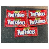 5 Bags Of Twizzlers Original