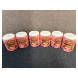 6 Jars Of Pink Lemonade Powder