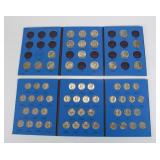 Half Dollar, Quarter, Dime, and Nickel Books Lot