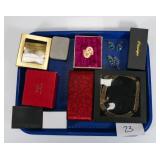 Better Costume Jewelry Lot - Necklaces, Earrings, Watch (Most in Box)*