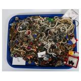 Large Costume Jewelry Lot - Bracelets, Earrings, Necklaces