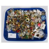 Large Lot of Miscellaneous Pins - Various Styles and Themes