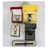 Lot of 5 Watches - Various Styles and Brands (Klaus Kobec, Bulova, Invicta, Rado, Tissot)