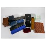 Lot of 10+ Vintage Empty Jewelry Display Boxes - Various Sizes & Brands