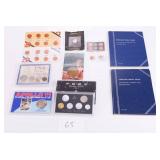 Large Mixed Lot: Lincoln Wheat Pennies & Assorted Collectible Coins