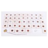 Wheat Pennies (Random Dates), Indian Heads + Necklace