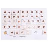 Wheat Pennies (Random Dates), Indian Heads + Necklace