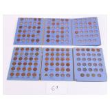 Wheat and Lincoln Penny Lot 1941+