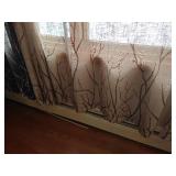 4 Panels Linen Weave Curtains