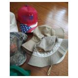 Lot of (8) Ballcaps and (2) Sunhats