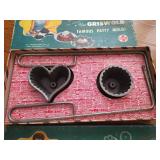 Vintage Griswold Patty Molds in Original Boxes