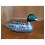 Metal Duck Figure