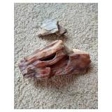 (2) Pieces of Petrified Wood