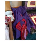 Red Hat Lot - Shelf, Decor, Tea Set, Wall Art, Etc.