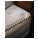 Queen Bed With Headboard & Contents
