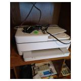 Office Cabinet/Desk With Printer and Supplies