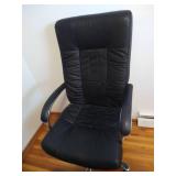 Office Chair and Foot Stool