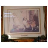 Home Decor Lot - Picture, Wall Sconce, Cherubs