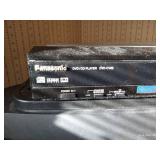 Magnavox TV, Panasonic DVD/CD Player, and TV Stand